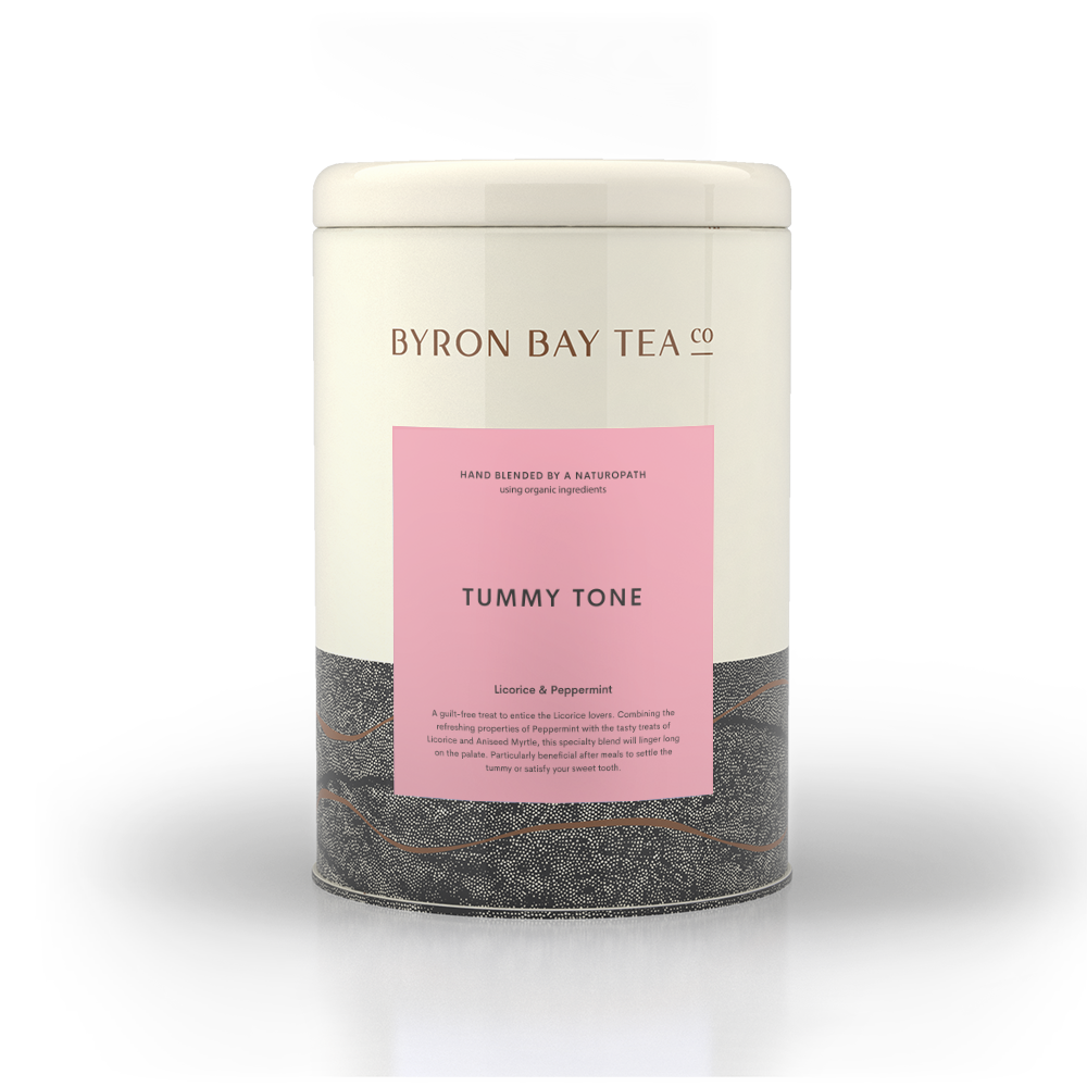 Tummy Tone Teabag Tin 50tb Certified Organic