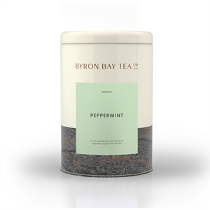 Peppermint Teabag Tin 50tb Certified Organic