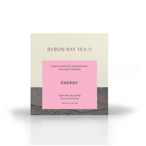Energy Teabag Box 20tb Teabag Byron Bay Tea Company 