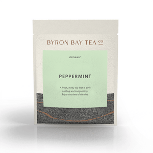 Peppermint Leaf Sachet Tea Leaf Byron Bay Tea Company 
