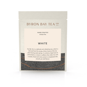 White Leaf Sachet Tea Leaf Byron Bay Tea Company 