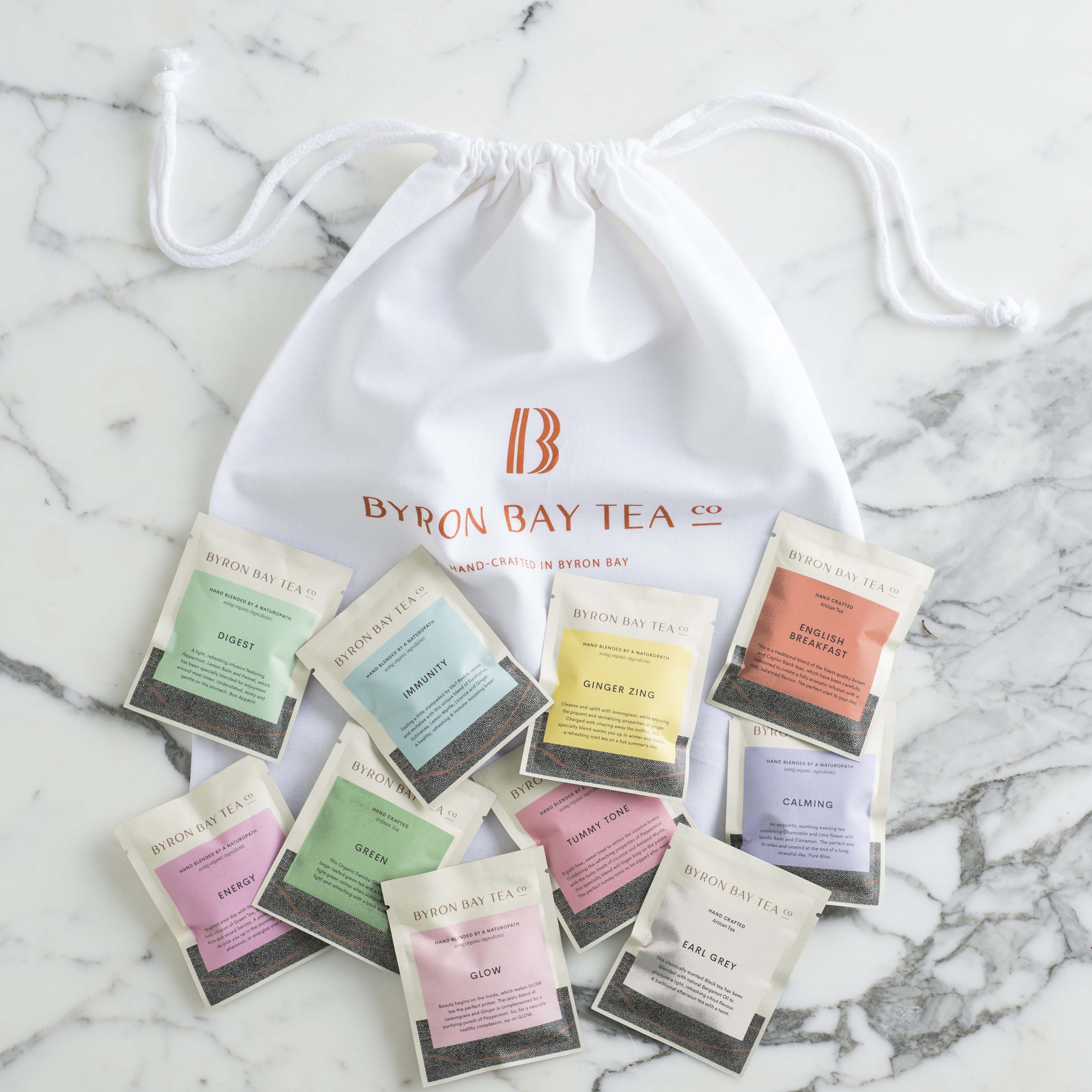 Byron Bay Teabag Top 10 Gift Collection (Limited Edition)