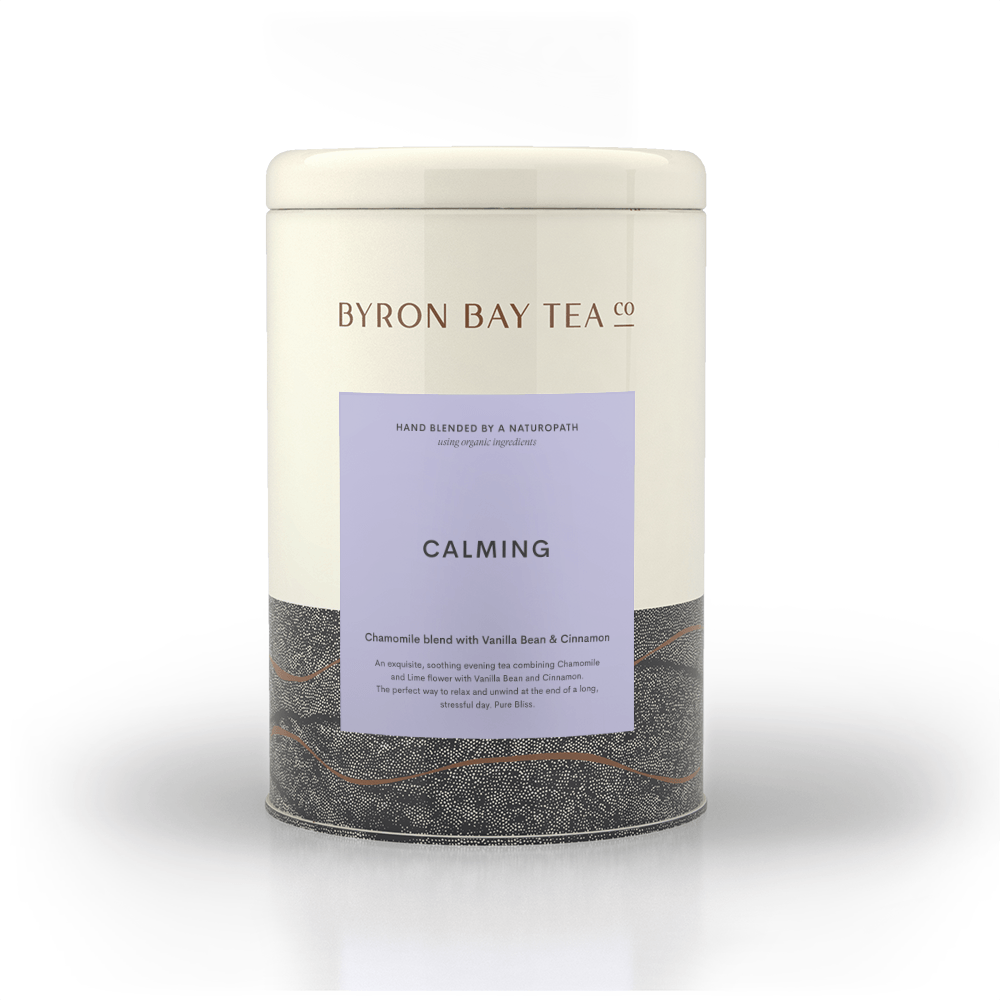 Calming Teabag Tin 50tb Teabag Byron Bay Tea Company 