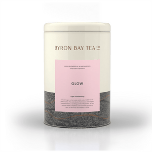 Glow Leaf Tin 150g Tea Leaf Byron Bay Tea Company 