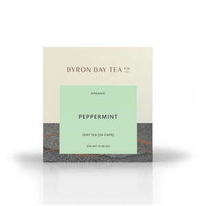 Peppermint Leaf Box 25g Tea Leaf Byron Bay Tea Company 